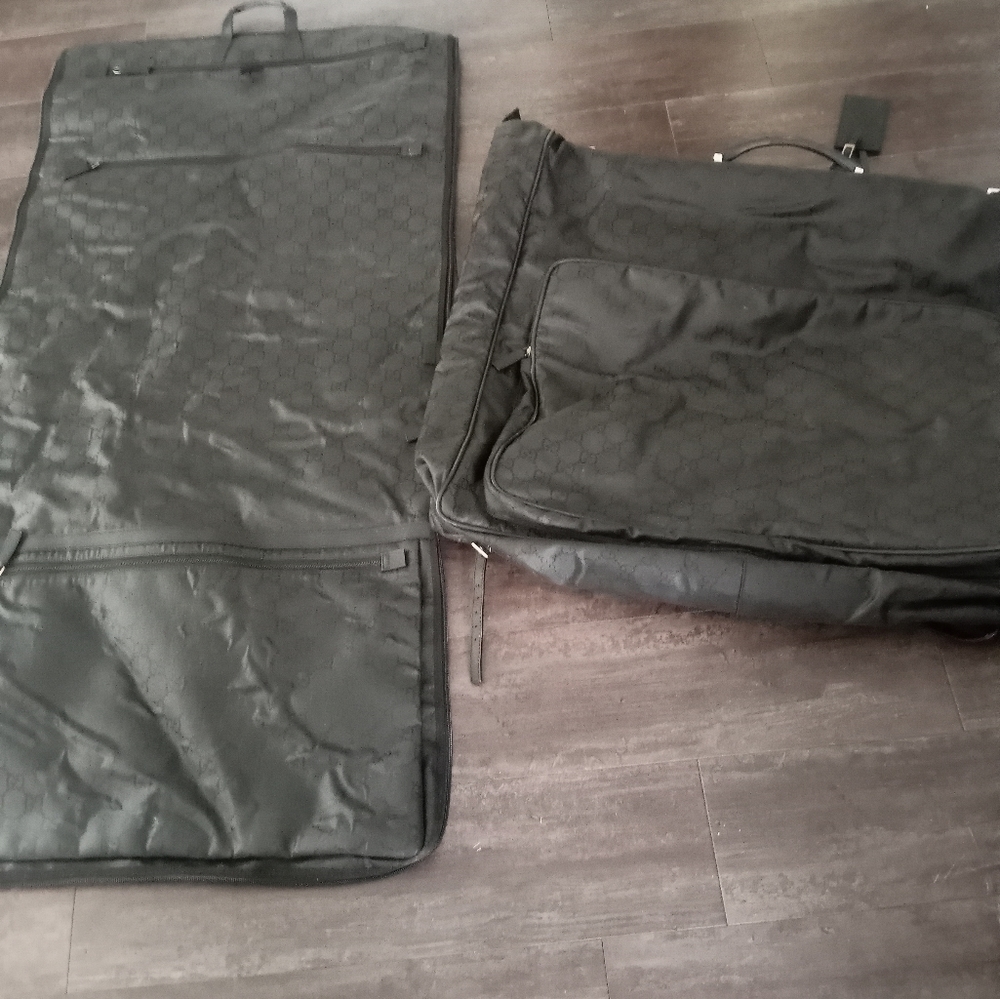 Authentic Gucci luggage set